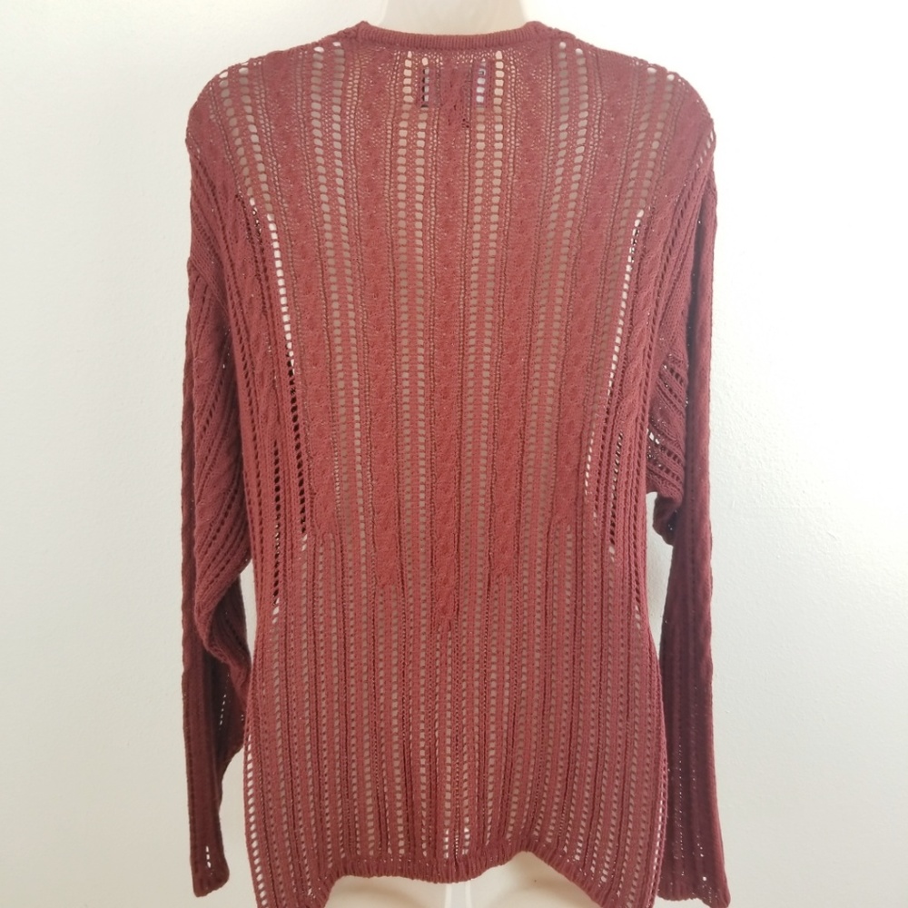 Emanuel Ungaro Liberte Open Weave Sweater - Picture 6 of 7